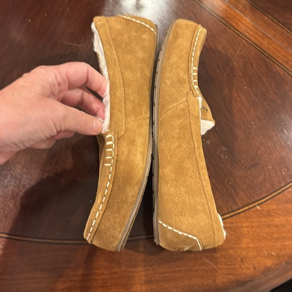 Lezly Koolaburra by UGG Cozy Flats Slip On Slippers Suede Upper Faux Fur Lining - Picture 8 of 8